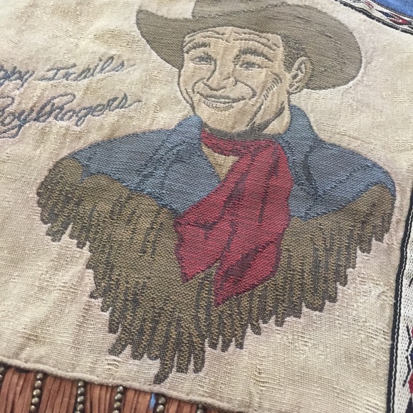 Vintage 80s Western Denim Roy Rogers Jacket M - Picture 4 of 8